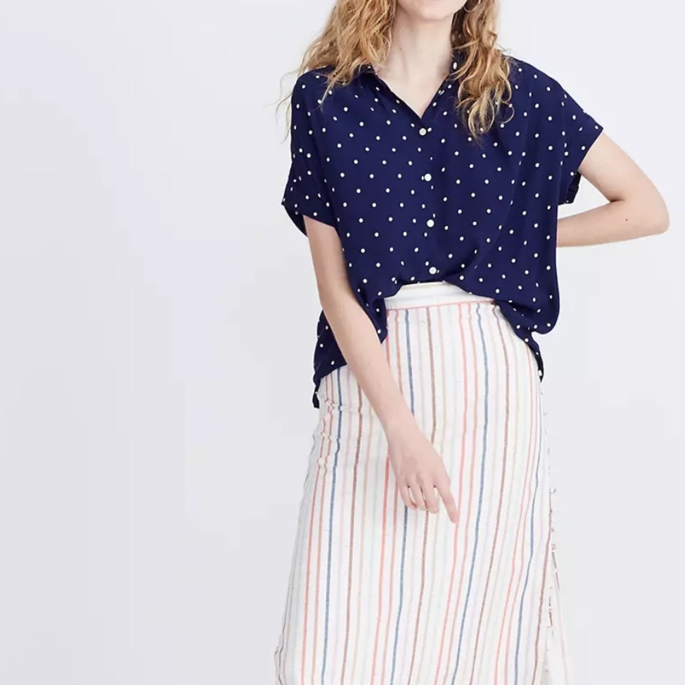 Madewell central ave button down shirt